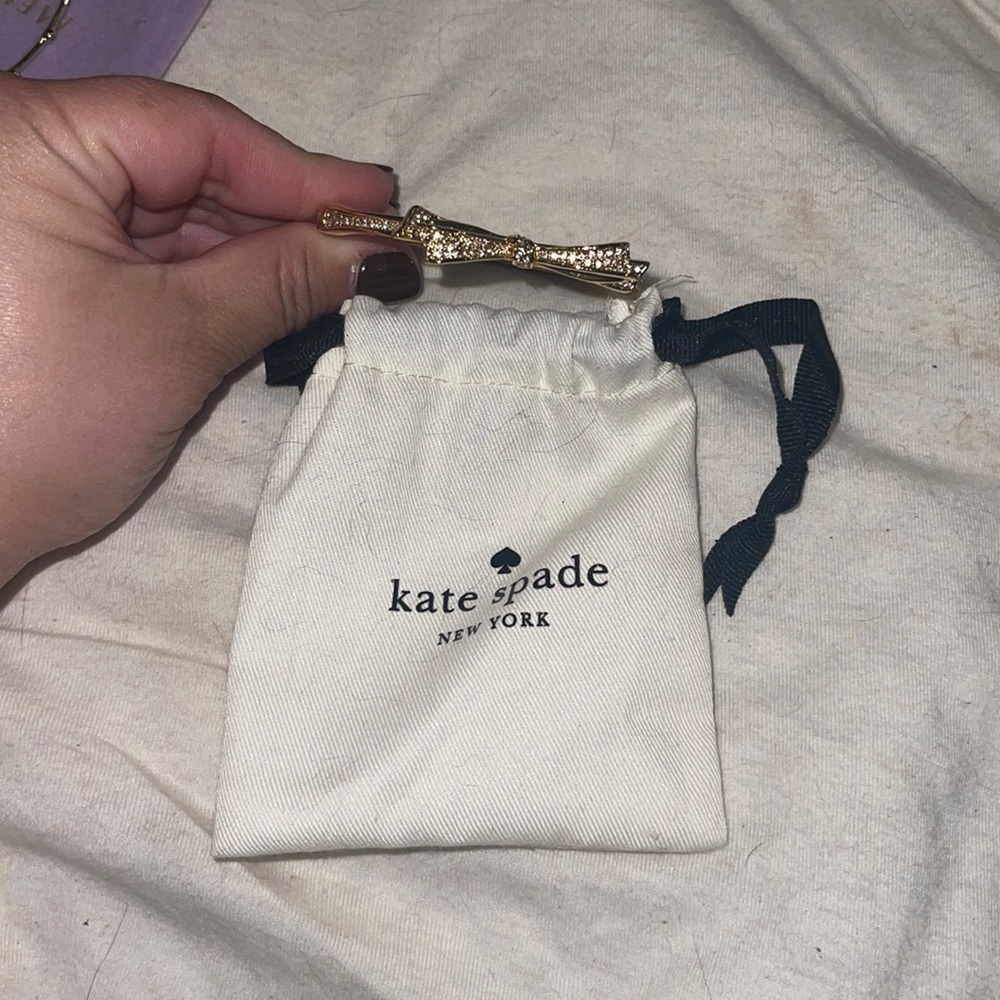 Kate spade gold bow bangle